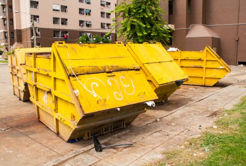 Deptford recycling center with collection bins