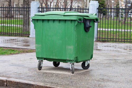 Eco-friendly disposal of cleared items