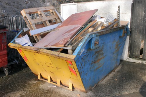 Professional skip hire company in Deptford assisting customers