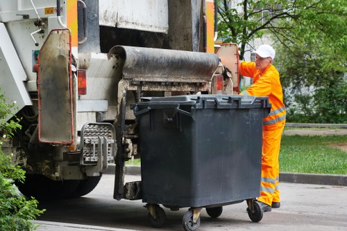 Variety of waste materials handled by muck away services